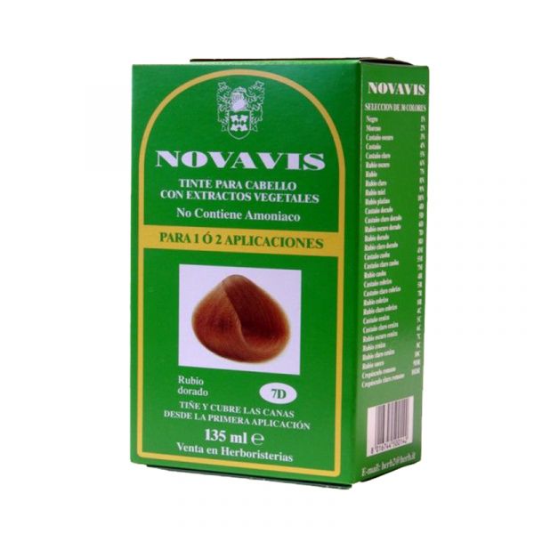 7D NOVAVIS BIONDO DORATO 135 ml