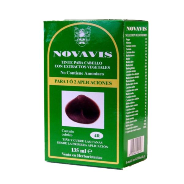 CASTAÑO COBRIZO 4R NOVAVIS - NOVAVIS HERBATINT