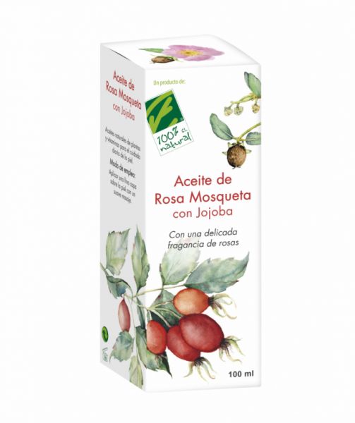 Aceite de jojoba con rosa mosqueta 100 ml