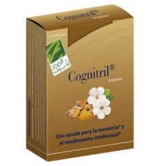 Comprar 100%NATURAL Cognitril 30 Cápsulas Por 28,75€