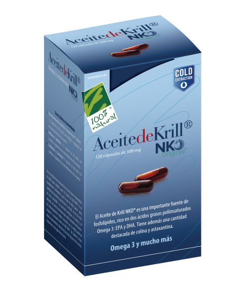 Aceite de Krill Nko 120 Cápsula - 100%NATURAL