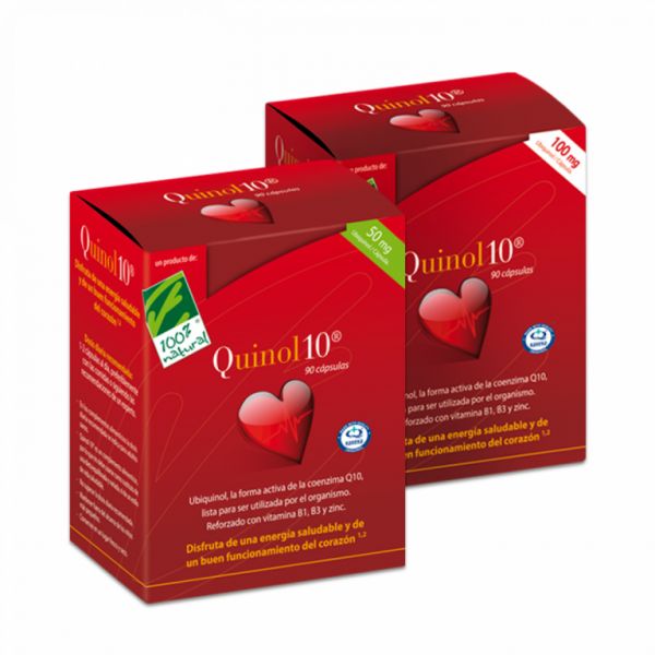 Quinol10 100 mg 30 Càpsules - 100%NATURAL