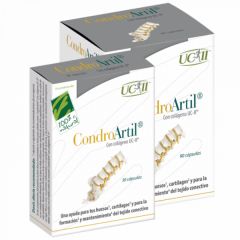 Acheter 100%NATURAL Chondroartil au collagène icII 30 Capsules Par 25,95€