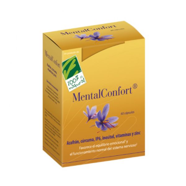 Confort mental 60 gélules - 100%NATURAL