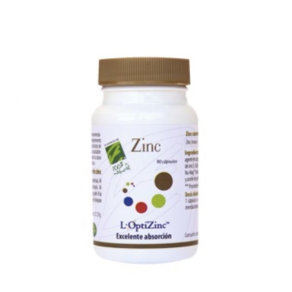 Zinc 90 Cápsulas - 100%NATURAL