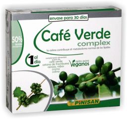 Comprar PINISAN CAFE VERDE COMPLEX 30 CAPS 1 AL DIA Por 16,99€