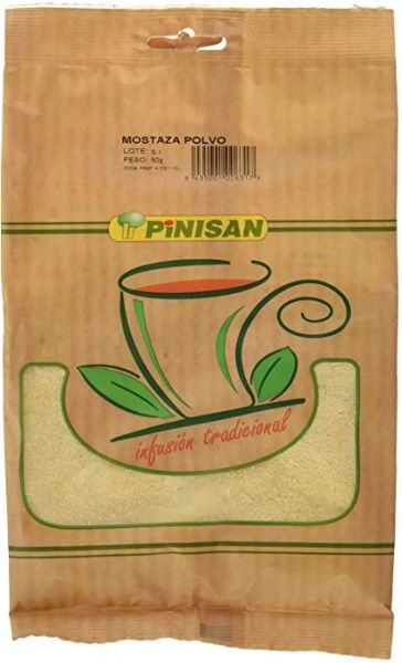 GEEL MOSTERDPOEDER 50 GR - PINISAN