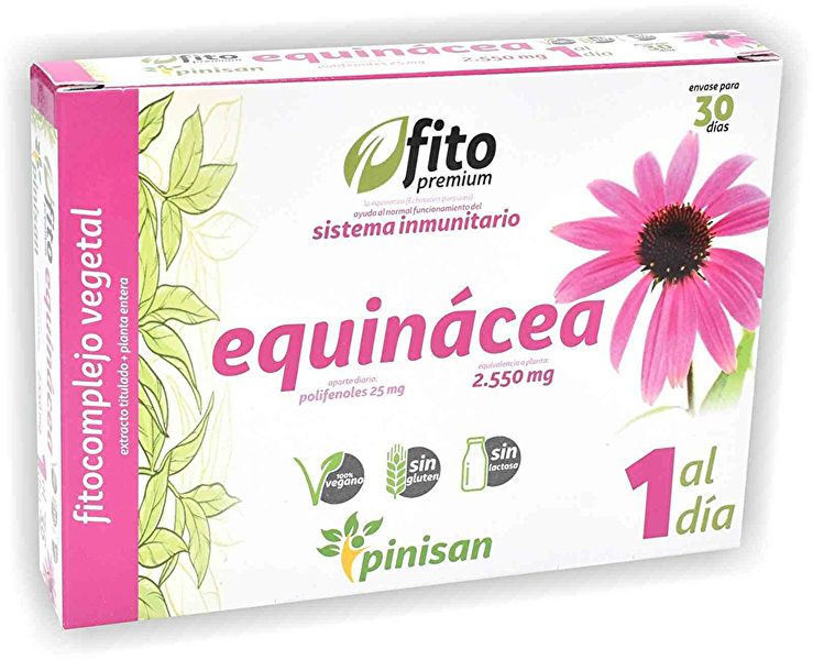 Fitopremium Échinacée 30 gélules. système immunitaire