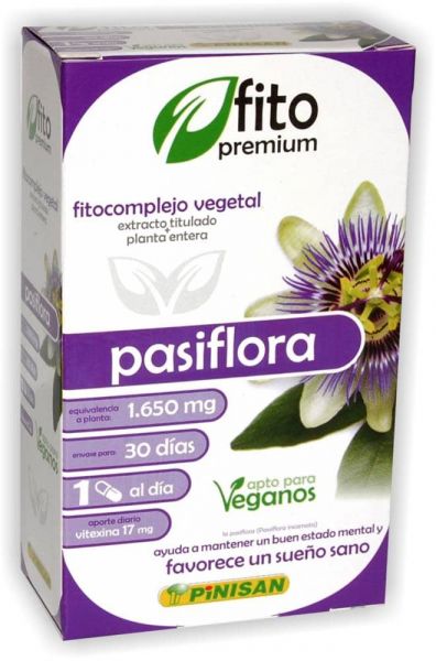 FITOPREMIUM PASIFLORA 30 CAPS - PINISAN