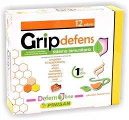 Comprare PINISAN GRIPDEFENS 12 BUSTE Di 11,25€