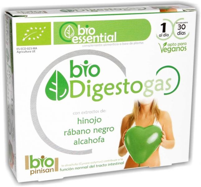 BIO DIGESTOGAS 30 CÁPSULAS - PINISAN