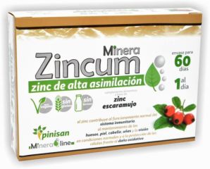 Comprare PINISAN MINERALINE ZINCO 60 CAPS Di 15,80€