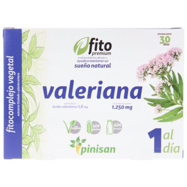 FITOPREMIUM VALERIAN 30 Cápsulas - PINISAN