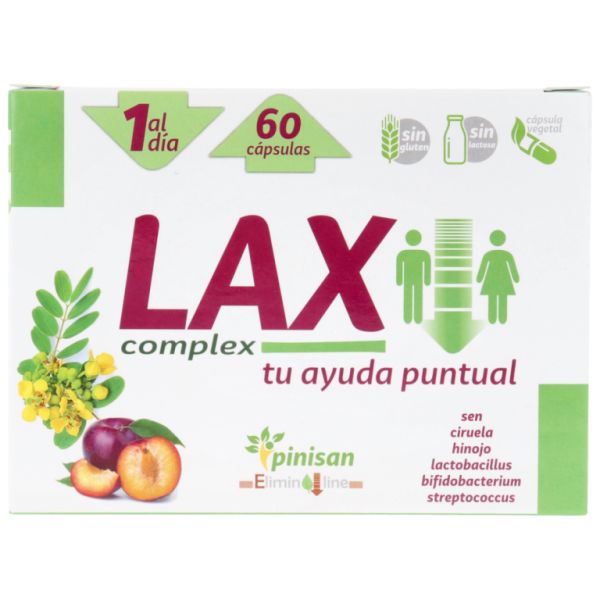 LAX COMPLEX 60 Cápsulas - PINISAN