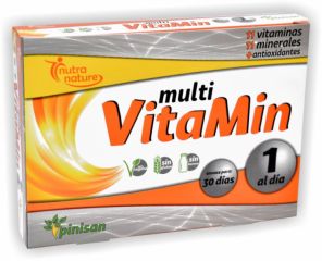 Comprar PINISAN MULTIVITAMIN 30 Cápsulas Por 9,46€