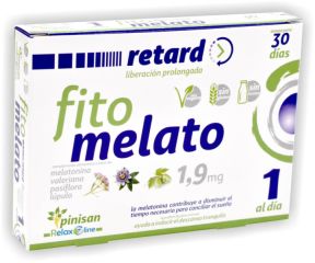 Kopen PINISAN FITOMELATE RETARD 30 Caps Door 9,95€