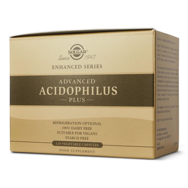 Advanced Acidofilus Plus 120 Cápsulas Vegetales