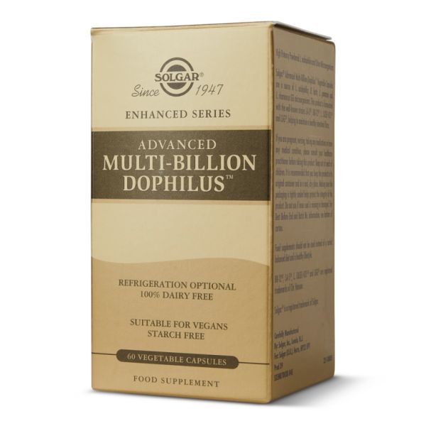 Advanced Multi Billion Dophilus 60 Cápsulas Vegetales Img 2