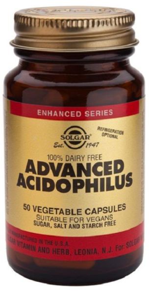 Acidofilus Advanced (niet-zuivel) 100 plantaardige capsules