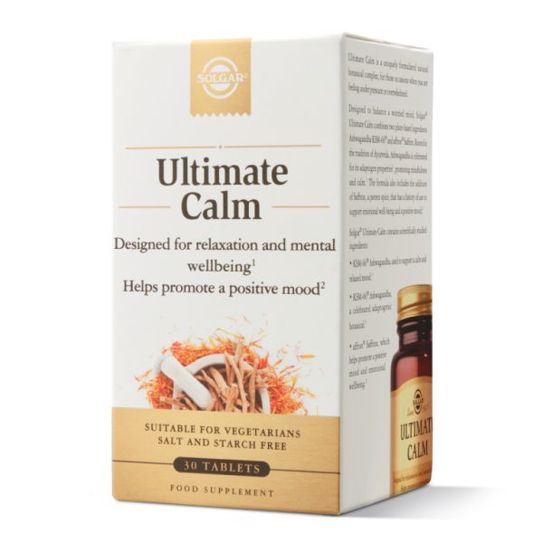 Ultimate Calm 30 Tablets - SOLGAR Img 2