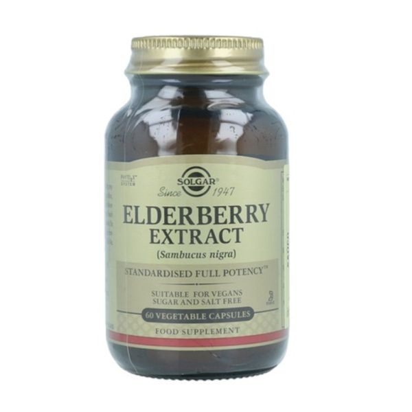 Elderberry 60 Vegetable Capsules - SOLGAR