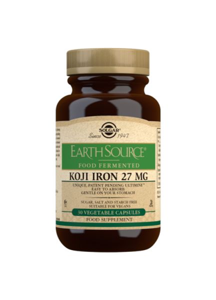 Earth Source Koji Fer 30 Comprimés - SOLGAR