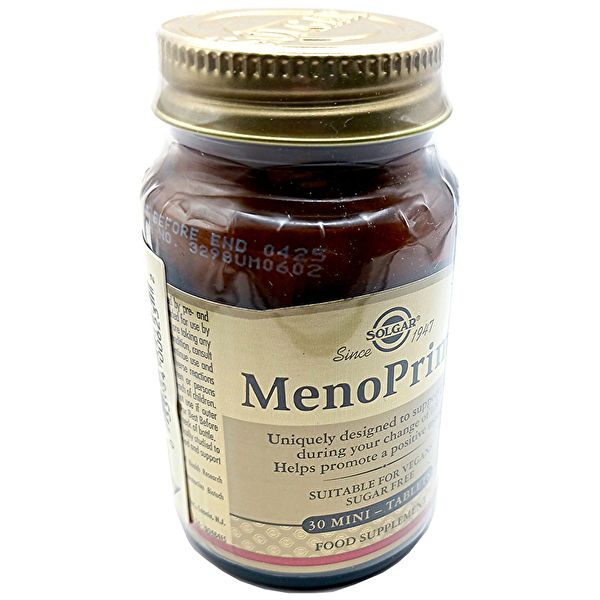 Meno Prime 30 capsules - SOLGAR Img 8