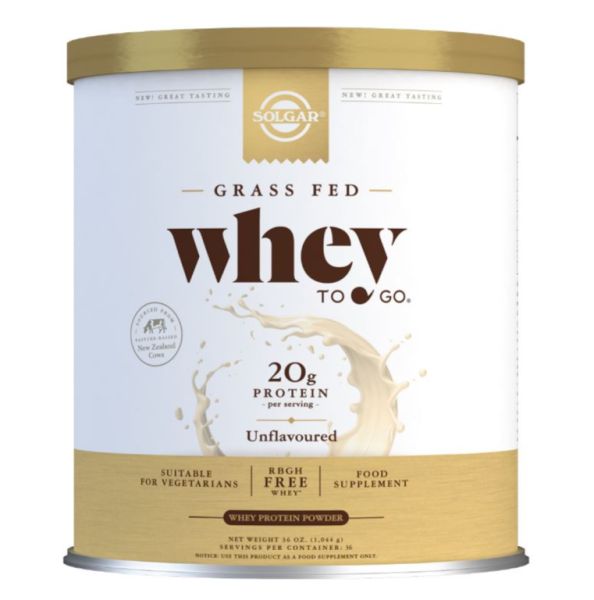 Whey To Go Protein Powder Neutral 1044 g - SOLGAR