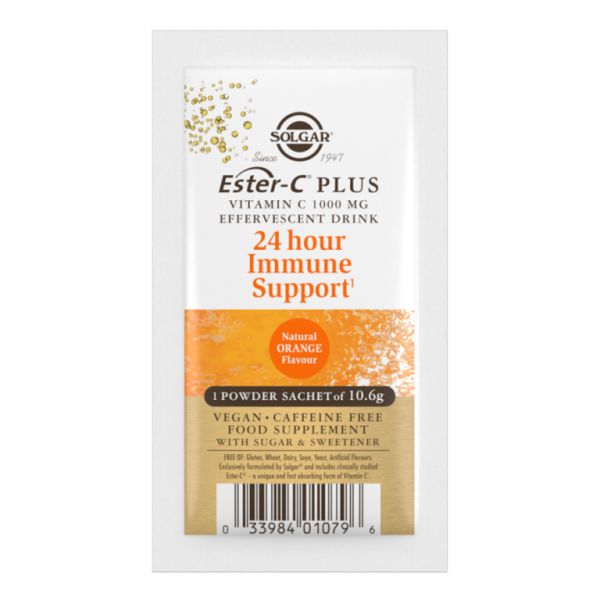 Ester-C Efervescent 1000 mg Vitamina C 21 Sobres Img 3