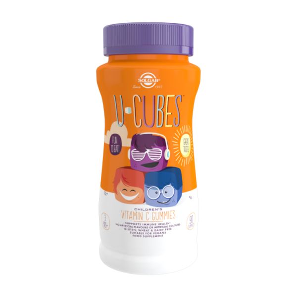 U-Cubes Vitamin C 90 Gummies - SOLGAR