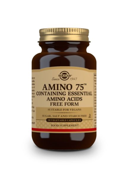 Amino 75 (90)Vegetable Capsules - SOLGAR Img 4