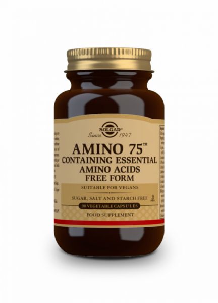 Amino 75 (90) Capsule Vegetali - SOLGAR