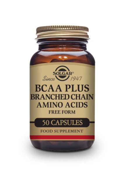 BCAA Plus 50 Cápsulas Vegetais - SOLGAR Img 2