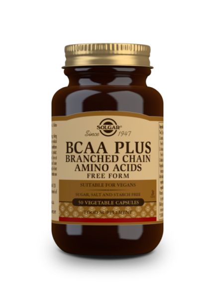 BCAA Plus 50 Cápsulas Vegetais - SOLGAR Img 4