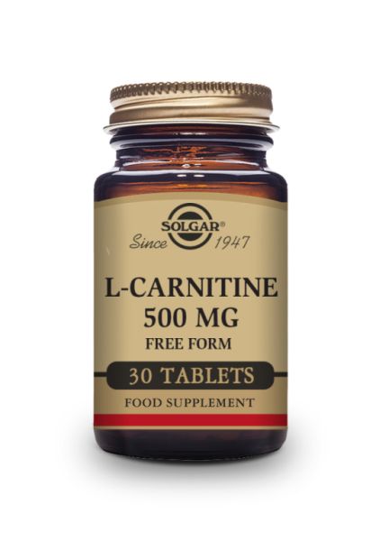 L-Carnitin 500 mg 30 Tabletten - SOLGAR Img 2