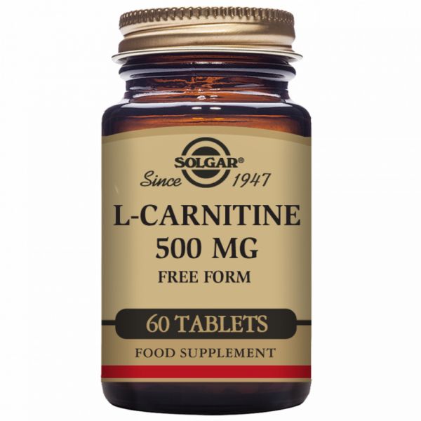 L-Carnitin 500 mg 60 Tabletten - SOLGAR