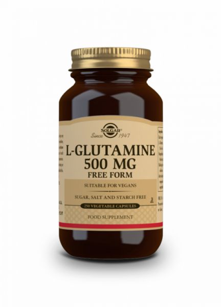 L-Glutamin 500 mg 250 pflanzliche Kapseln - SOLGAR