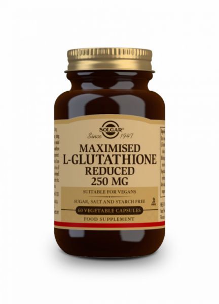 Gemaximaliseerde L-Glutathion 250 mg 60 Plantaardige capsules