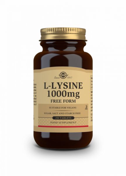 L-Lysine 1000 mg 250 Comprimés - SOLGAR