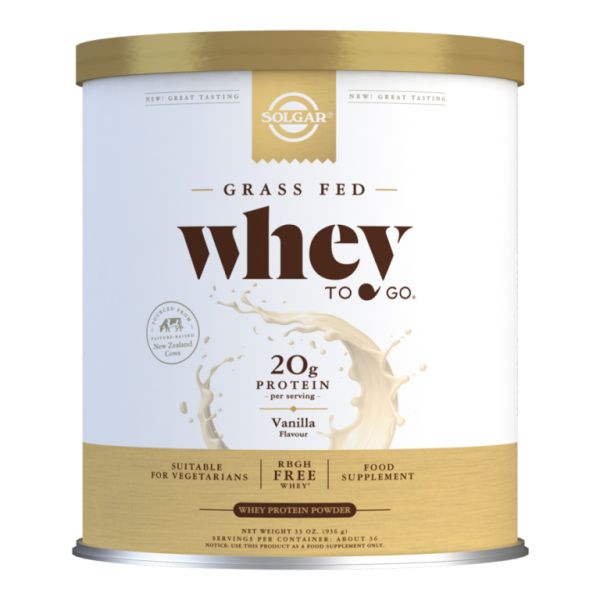 Whey To Go Whey Protein Vaniglia 936 g - SOLGAR