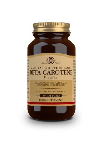 Beta Carotene 100% Natural 7 mg 60 Pearls - SOLGAR Img 2