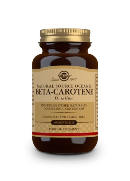 Beta Carotene 100% Natural 7 mg 60 Pearls - SOLGAR Img 4