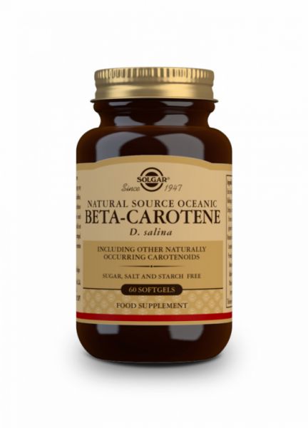 Beta Carotè 100% Natural 7 mg 60 Perles - SOLGAR