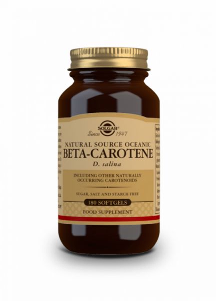 Beta Carotè 100% Natural 7 mg 180 Perles - SOLGAR