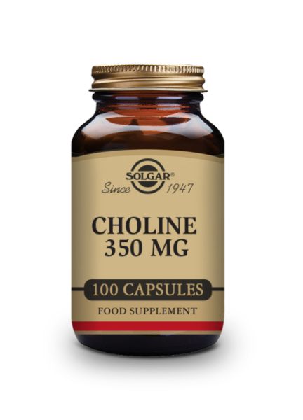 Cholin 350 mg 100 pflanzliche Kapseln - SOLGAR Img 2