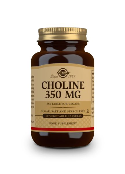 Cholin 350 mg 100 pflanzliche Kapseln - SOLGAR Img 4