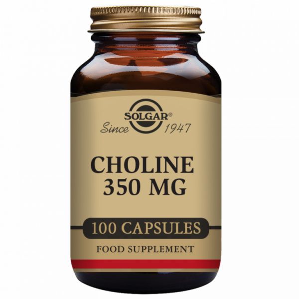 Cholin 350 mg 100 pflanzliche Kapseln - SOLGAR