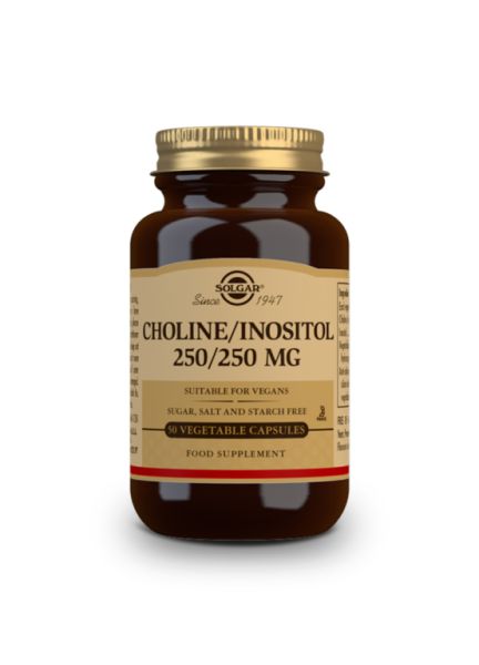 Choline Inositol 250/250 mg 50 Gélules Végétales Img 4