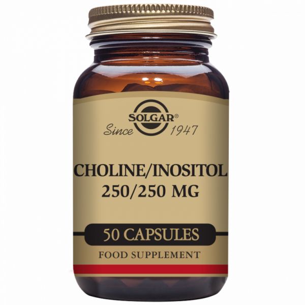 Cholin Inositol 250/250 mg 50 pflanzliche Kapseln