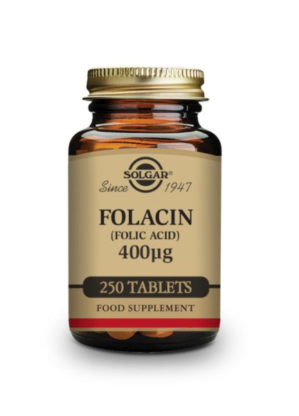 Folacin (Àcid Fòlic) 400 mcg 250 Comprimits Img 2